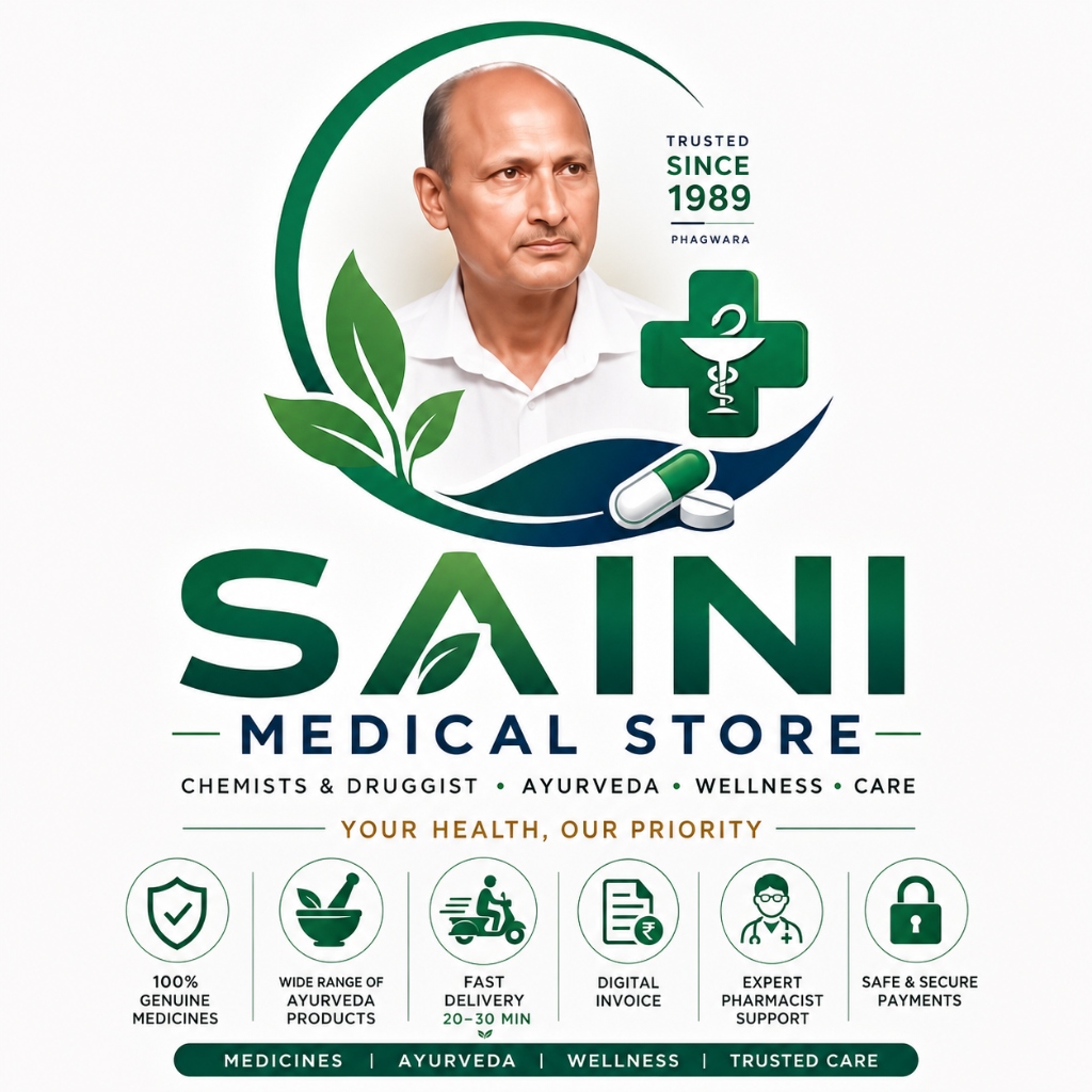 Saini Medical Store Logo